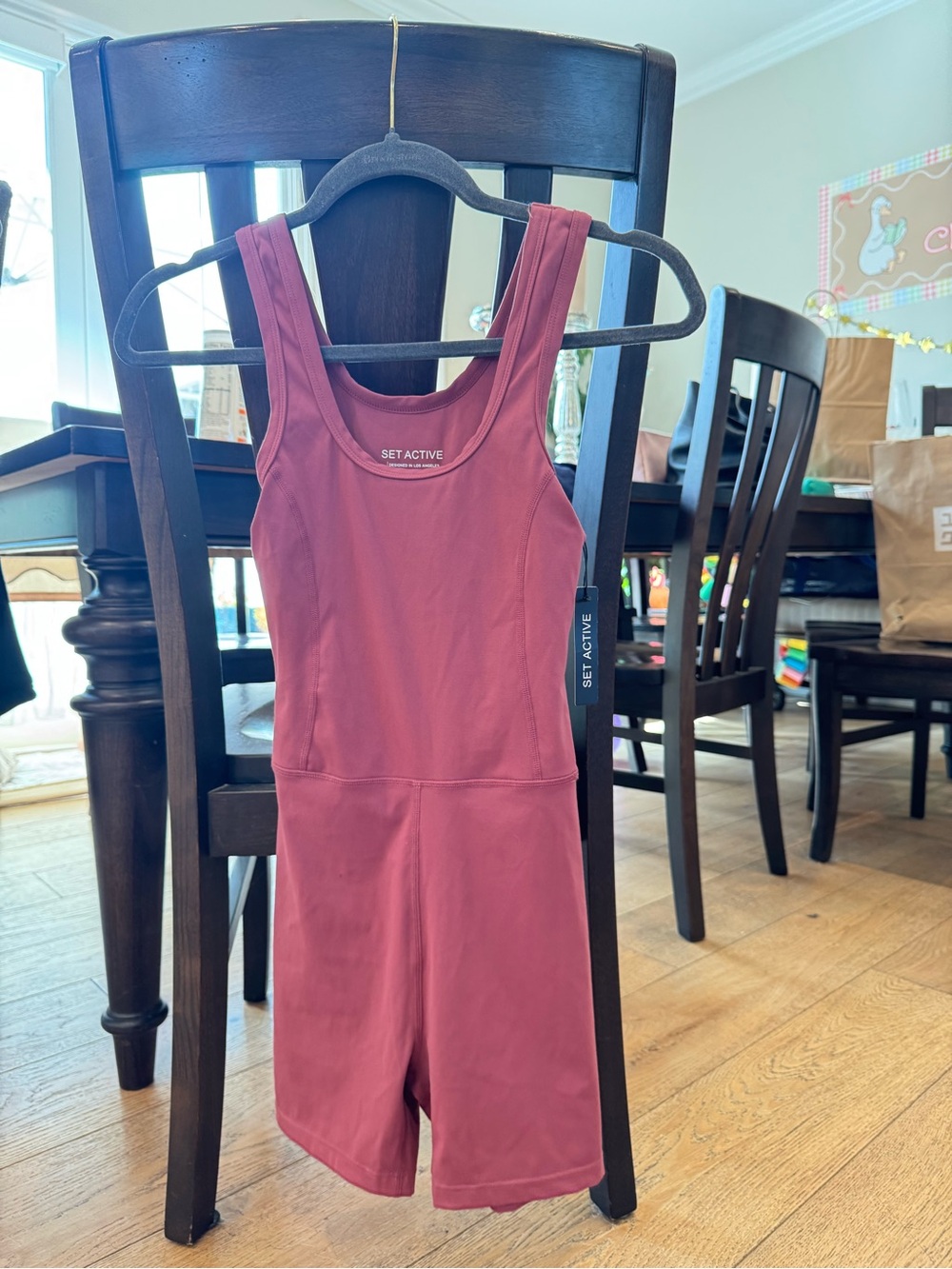 SET ACTIVE Mauve Active Short Romper